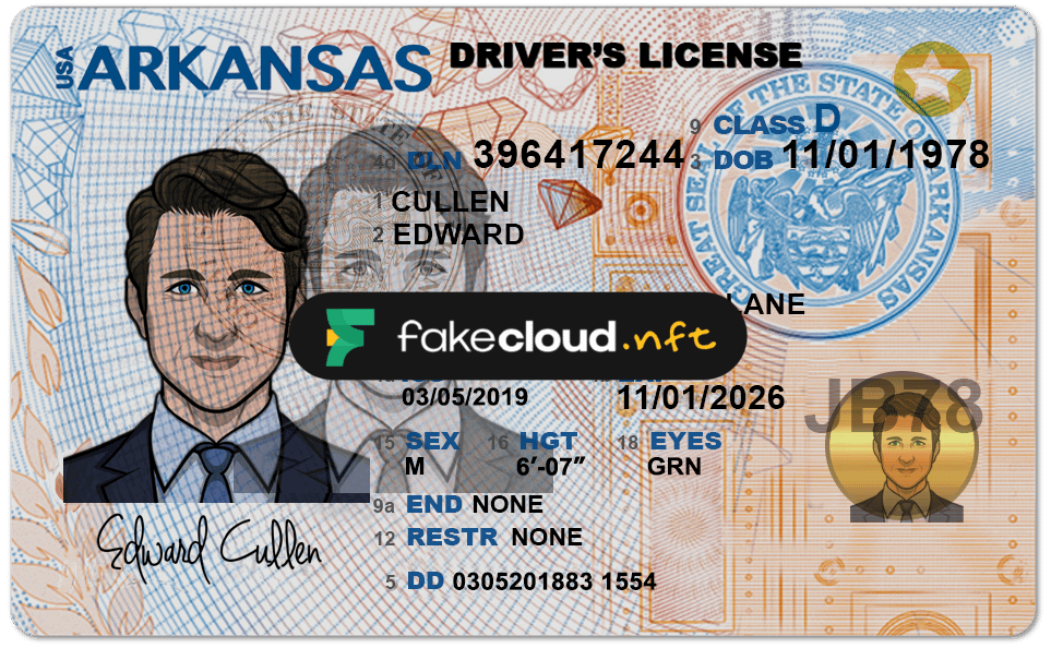 Fake Editable Driver License Templates - FakeCloud 3.0